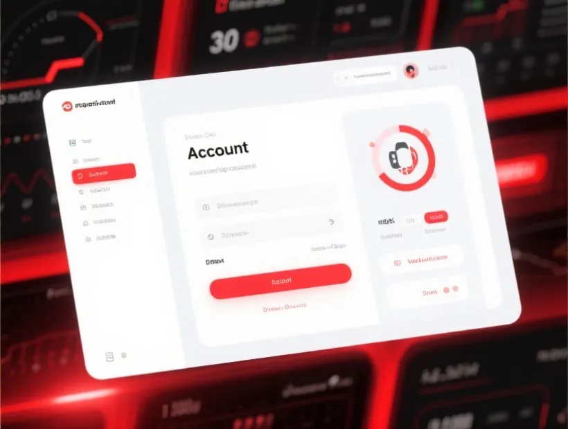 官方开户注册入口示意图